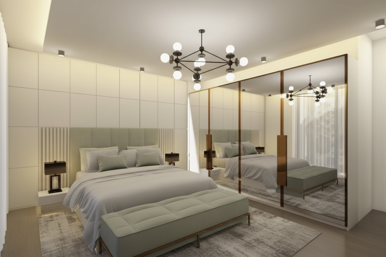 Amba Gardens interior finishes showing premium kitchen and living spaces